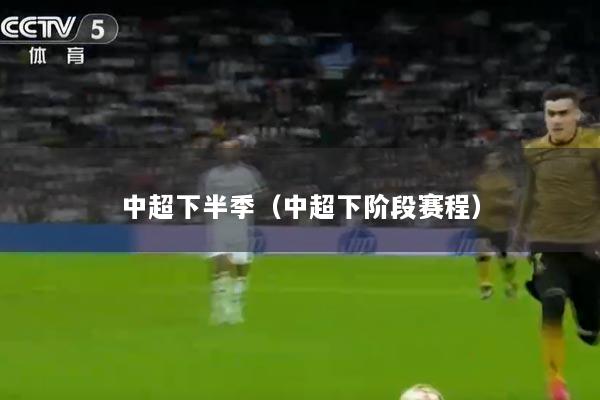 中超下半季（中超下阶段赛程）