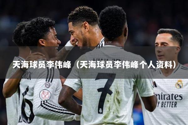 天海球员李伟峰（天海球员李伟峰个人资料）